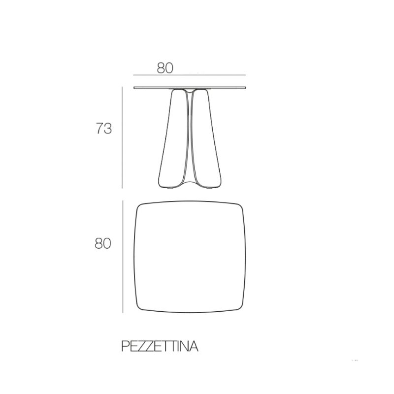 Table de Jardin - Pezzettina
