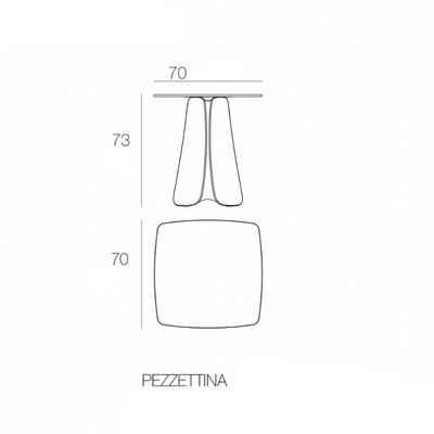 Table de Jardin - Pezzettina