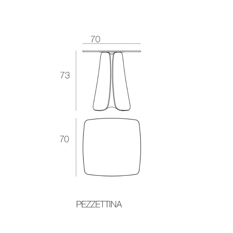 Table de Jardin - Pezzettina