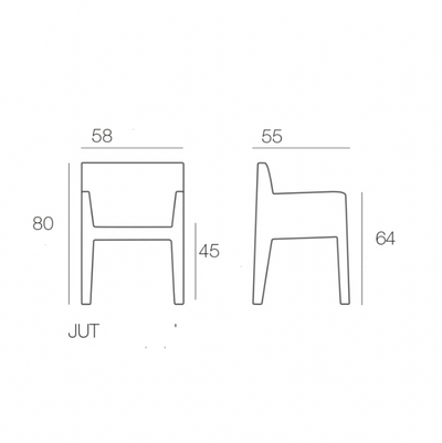 Chaise d'Extérieur - Jut