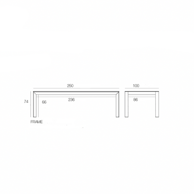 Table de Jardin - Frame