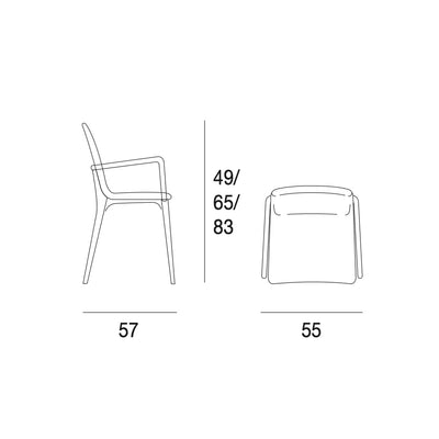 Chaise Confort - Ellen