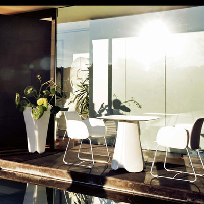 table-exterieure-resine-blanche